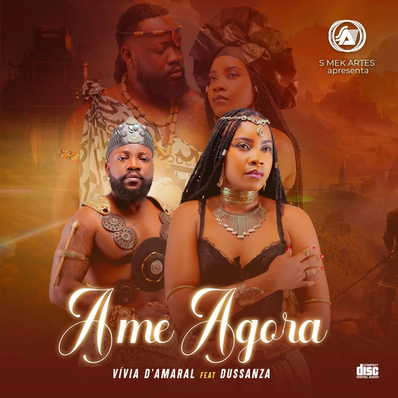 Vivia D'Amaral Feat. Dussanza - Ame Agora 9 Vivia D'Amaral Feat. Dussanza - Ame Agora