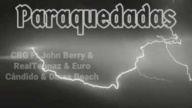 CBG, Johnny Berry, Euro Cândido & Real Tennaz, Dinas Beach - Paraquedadas