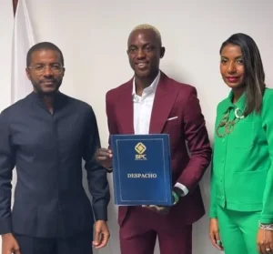 Estrela Angolana Gibelé Brilha Ao Assinar Contrato Com O Banco BPC Estrela Angolana Gibelé Brilha Ao Assinar Contrato Com O Banco BPC