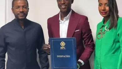 Estrela Angolana Gibelé Brilha Ao Assinar Contrato Com O Banco BPC Estrela Angolana Gibelé Brilha Ao Assinar Contrato Com O Banco BPC